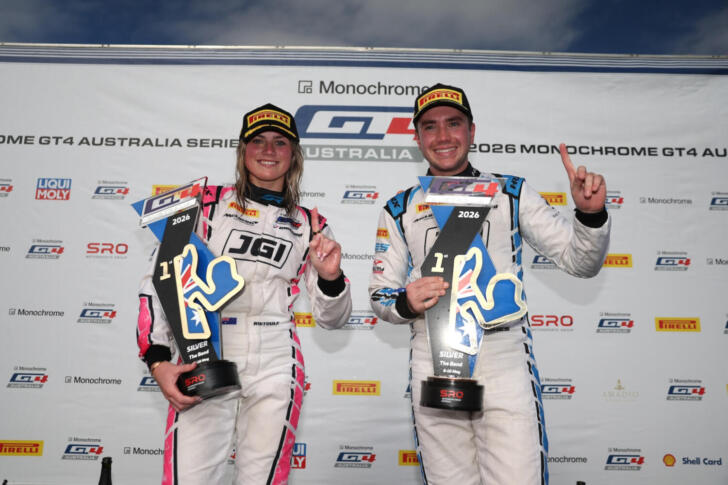 Ben Rintoule Rintoule shines and makes GT4 history - Auto Action
