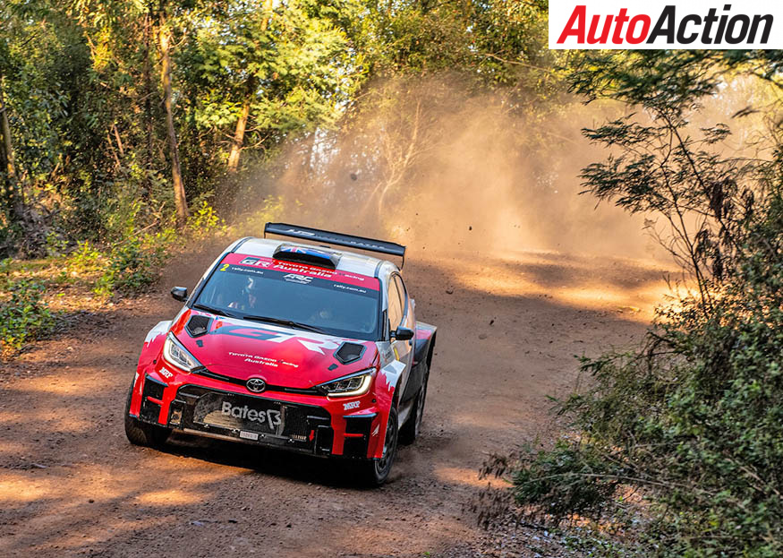 Harry Bates breaks ARC Heat wins record at Narooma Forest Rally