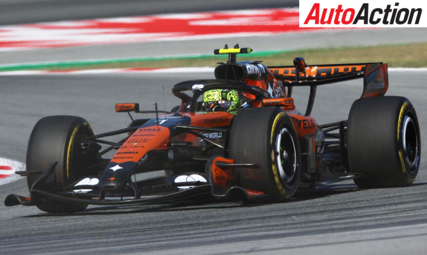 Norris leads Mercedes-powered top three in FP2