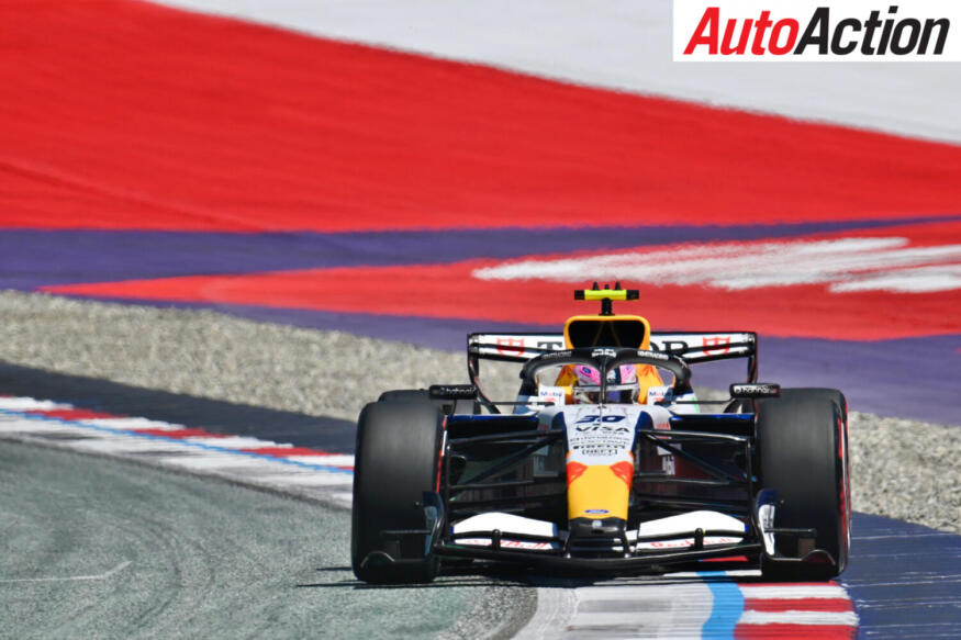 Lawson leads Racing Bulls to Q3 double in Austria