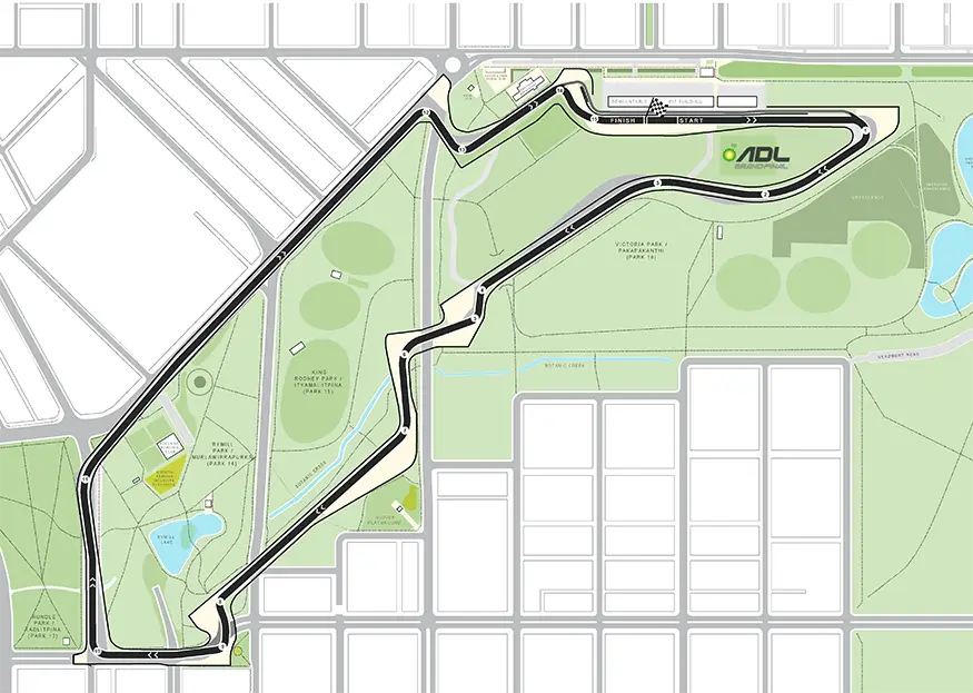 New Adelaide circuit revealed for MotoGP and Supercars - Auto Action ...