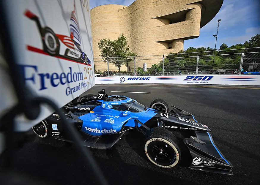 Kyle Kirkwood Wins Inaugural IndyCar Freedom 250 in Washington