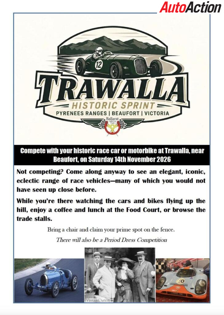 Ballarat Light Car Club unveils new Trawalla Historic Sprint - Auto Action